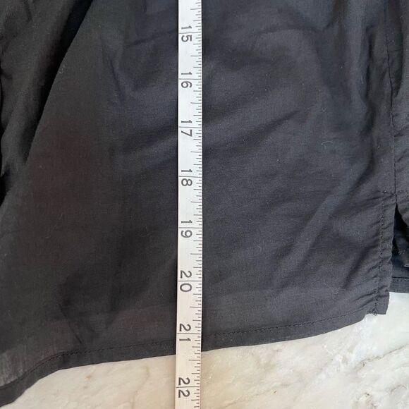 Treasure & Bond Ruffle Strap Cotton Tank Top blouse size L NWOT - Picture 9 of 9